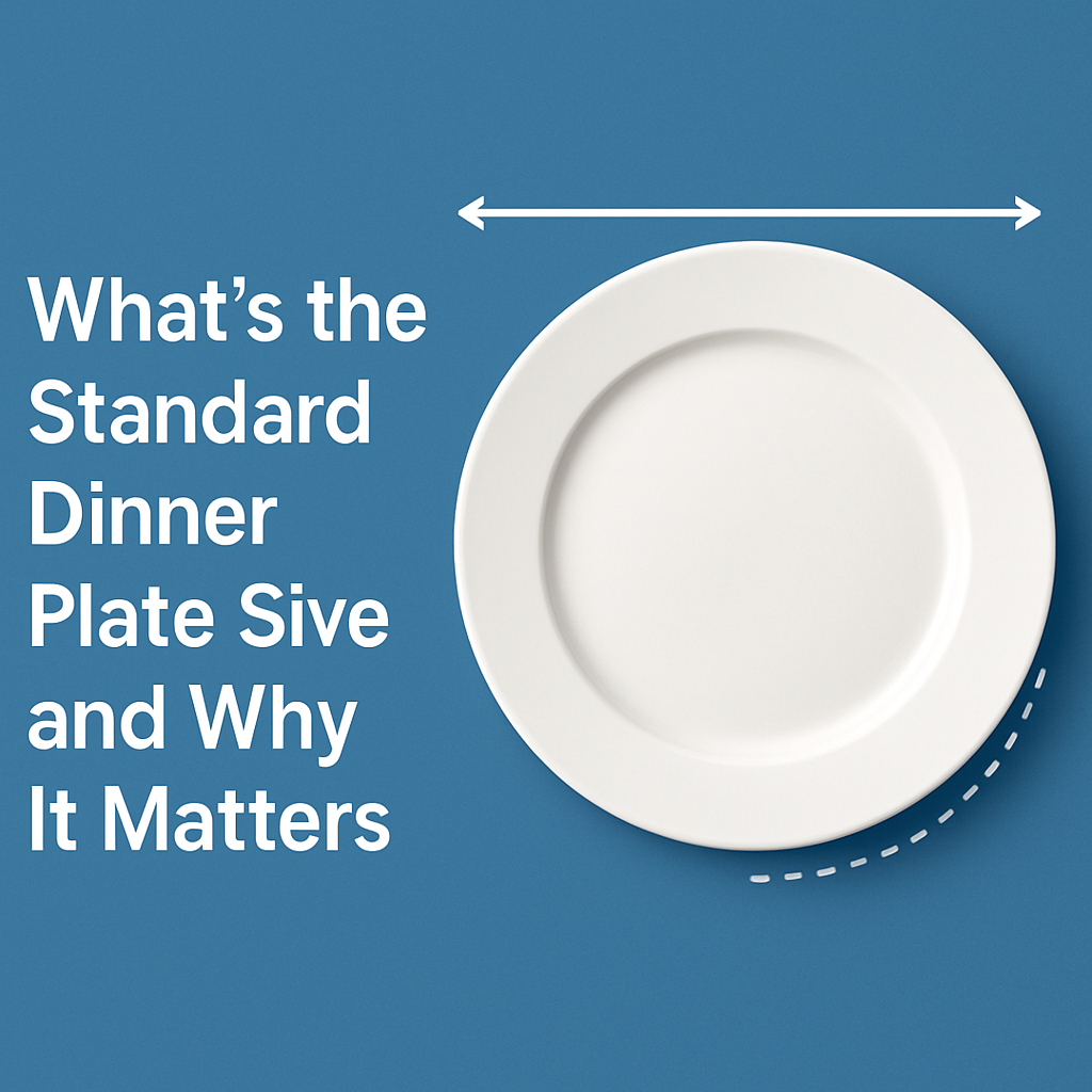 What’s the Standard Dinner Plate Size and Why It Matters