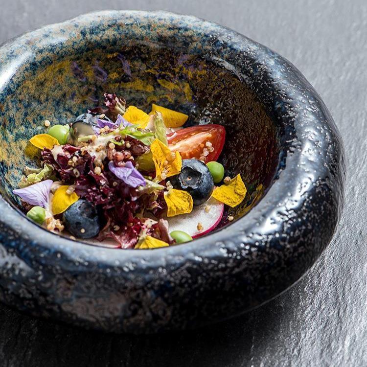 Handmade Creative Retro Gourment Plate