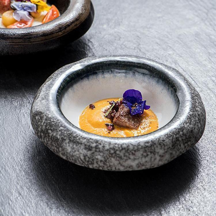 Handmade Creative Retro Gourment Plate