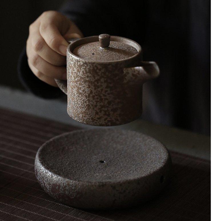 Rusty glaze teapot - TableGlow