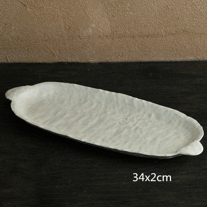 Stoneware Irregular Personalized Plates - TableGlow