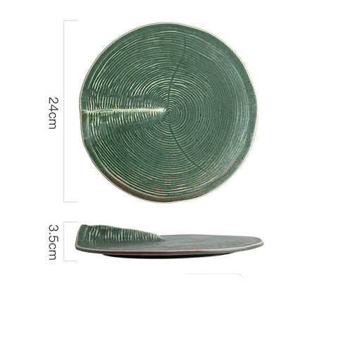 Verdant Swirl Plate