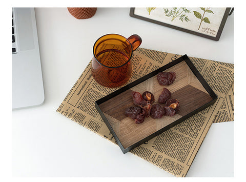 Iron Wood serving Tray