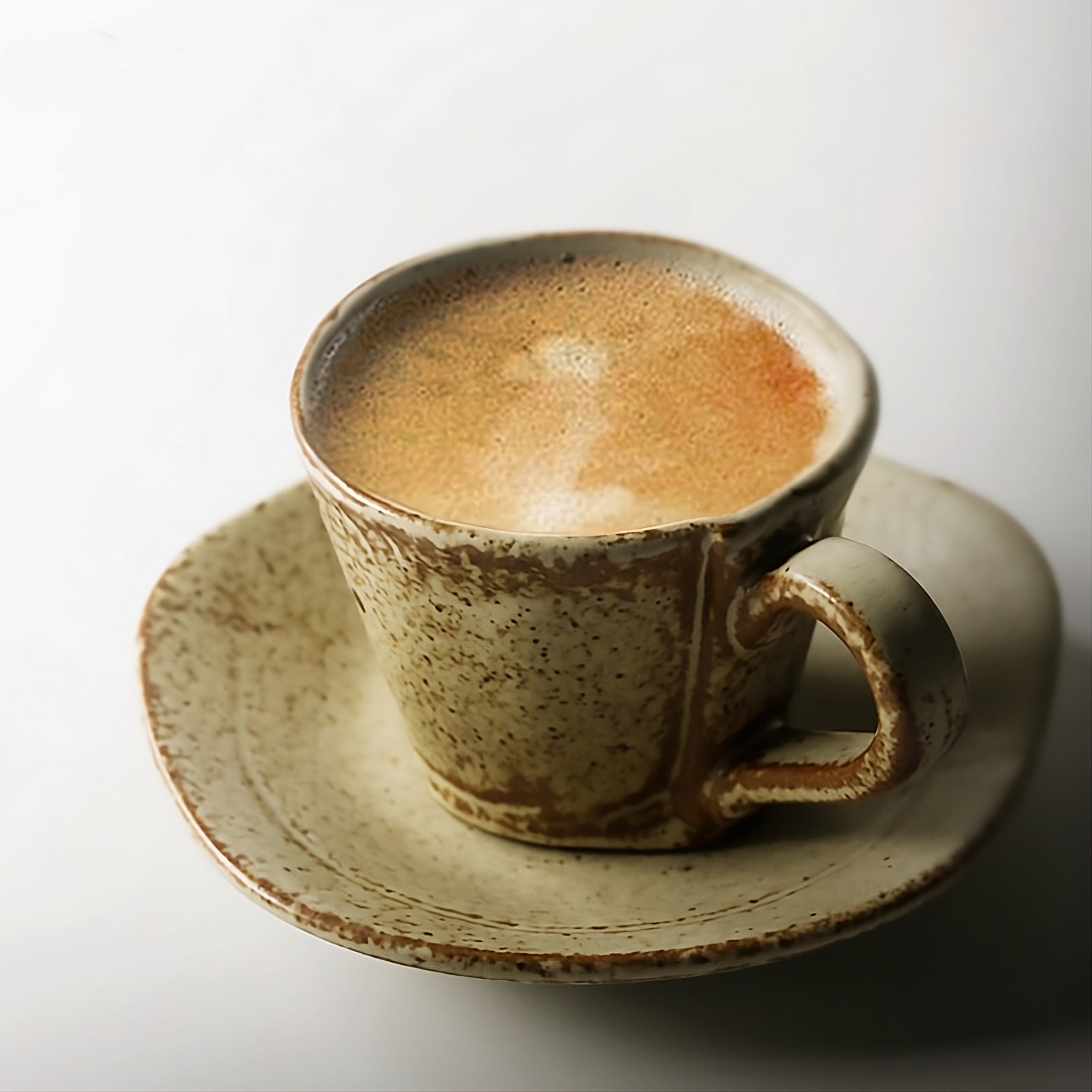 Rustic Hearth Coffee Cup & Saucer