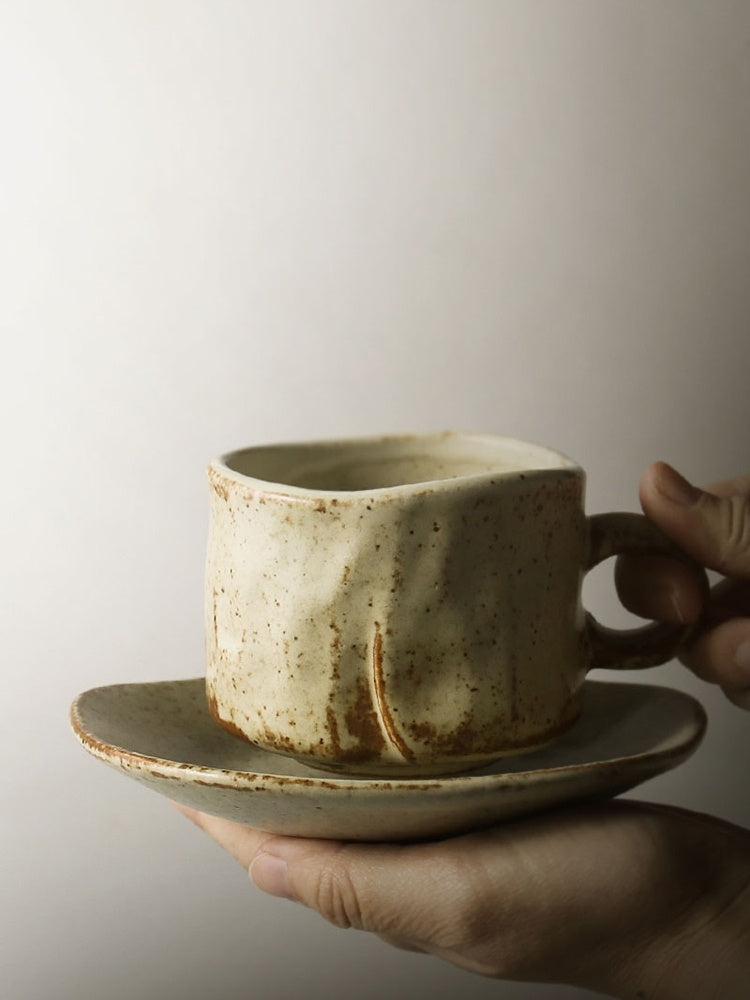 Rustic Hearth Coffee Cup & Saucer