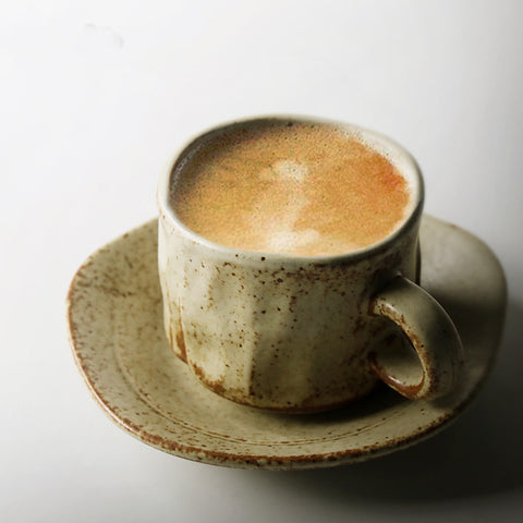 Rustic Hearth Coffee Cup & Saucer