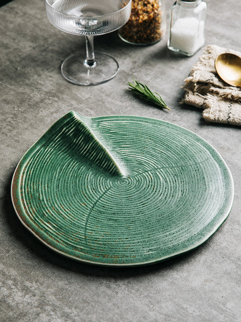 Verdant Swirl Plate