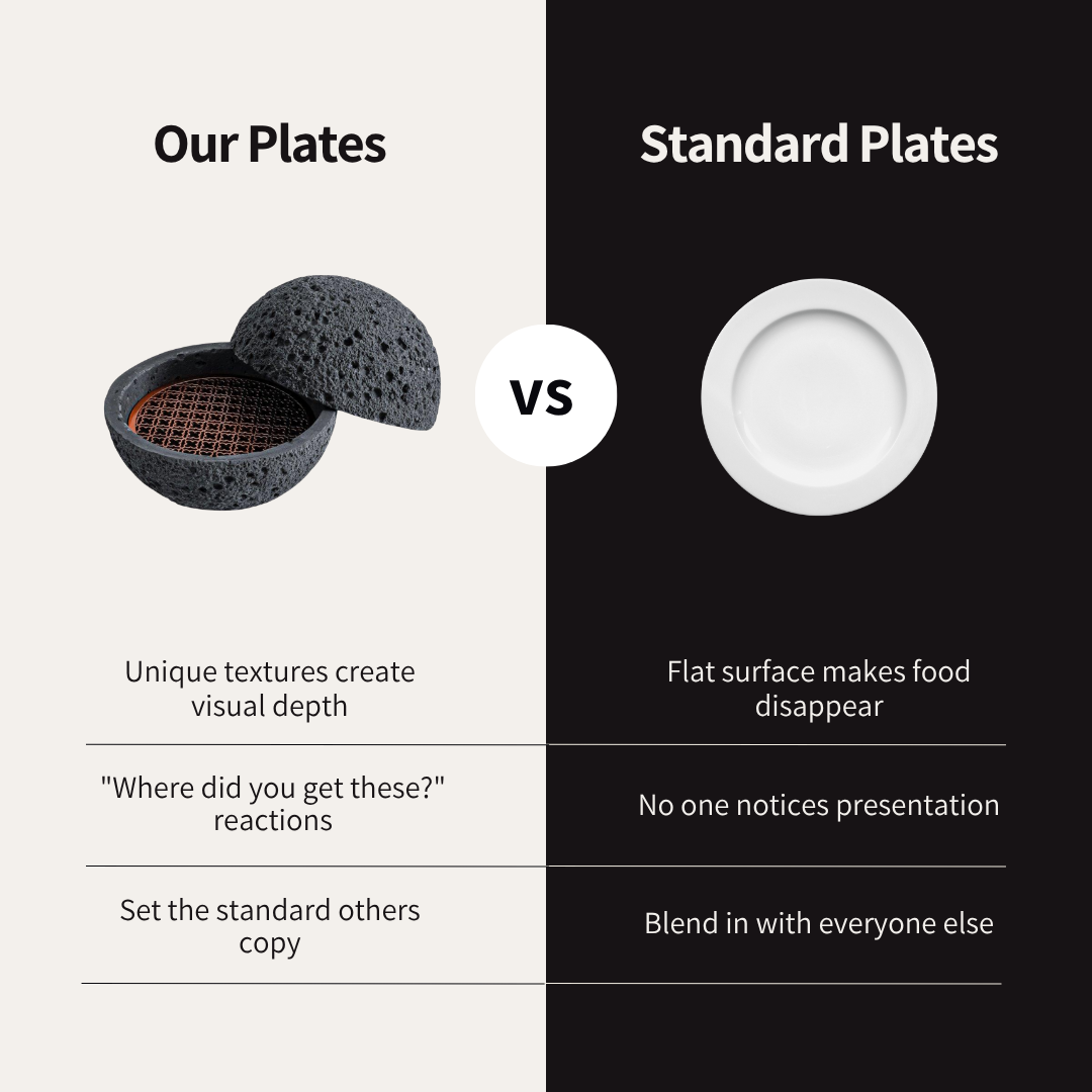 Volcanic Rock Plate