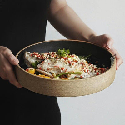 Profundidade Rústica - Prato