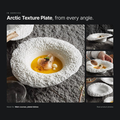 Arctic Texture Plate in service – real product photos