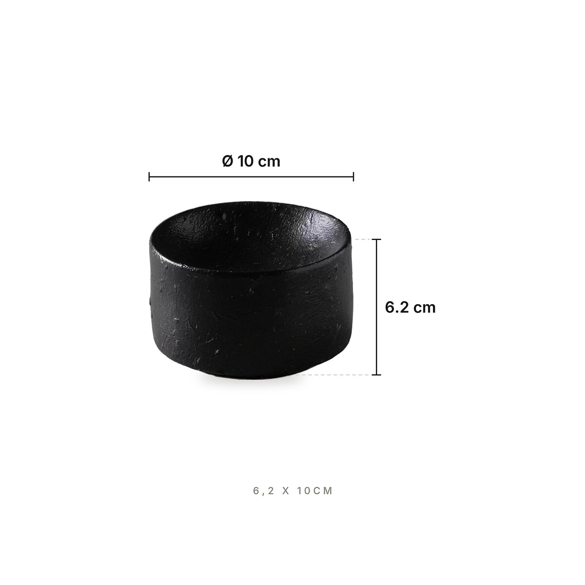 Columns - Serving Platform 6,2 x 10cm – dimensions: diameter 10 cm, height 6.2 cm