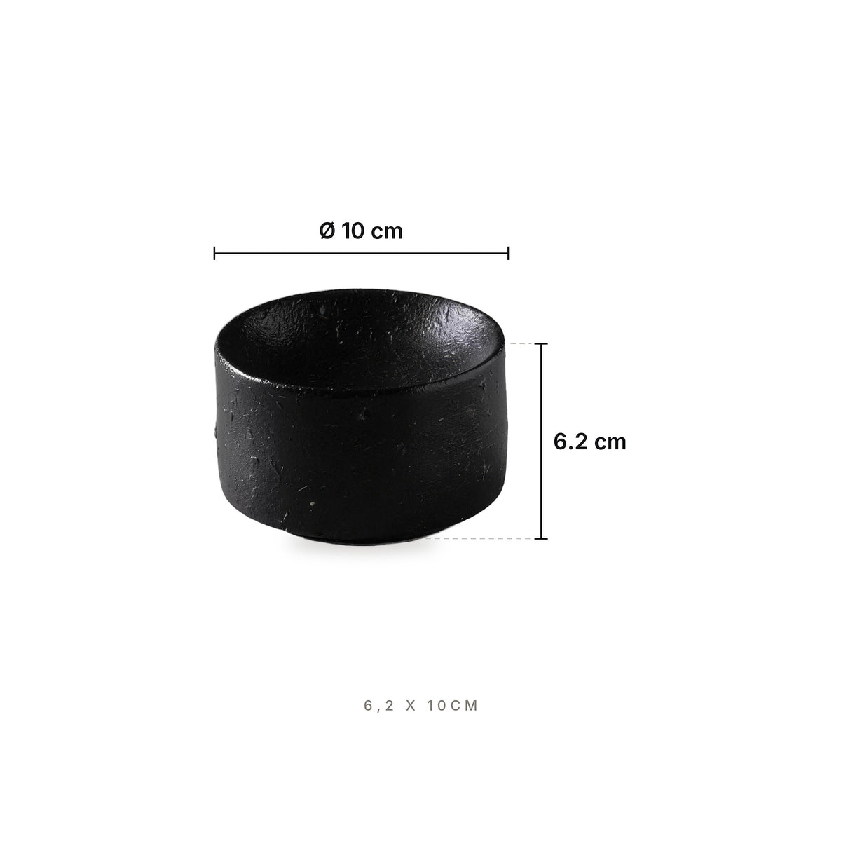 Columns - Serving Platform 6,2 x 10cm – dimensions: diameter 10 cm, height 6.2 cm
