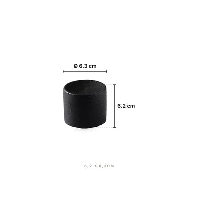 Columns - Serving Platform 6,2 x 6,3cm – dimensions: diameter 6.3 cm, height 6.2 cm