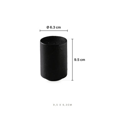 Columns - Serving Platform 9,5 x 6,3cm – dimensions: diameter 6.3 cm, height 9.5 cm