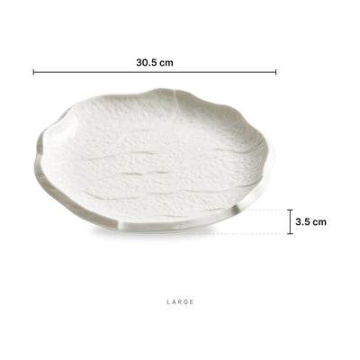 Elysium Aurora - Plate Large – dimensions: length 30.5 cm, height 3.5 cm