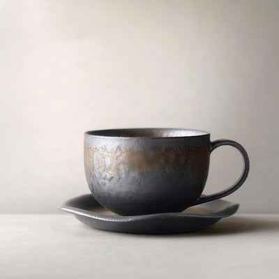 Ironclad - Coffee Cup & Saucer – Style 7