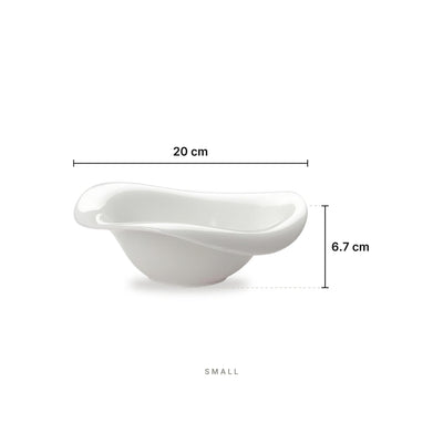 Petals - Bowl Small – dimensions: length 20 cm, height 6.7 cm