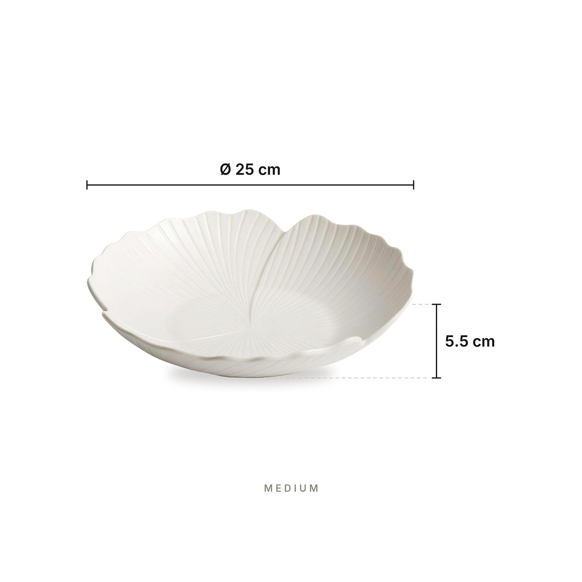 Rosé - Soup Plate Medium – dimensions: diameter 25 cm, height 5.5 cm