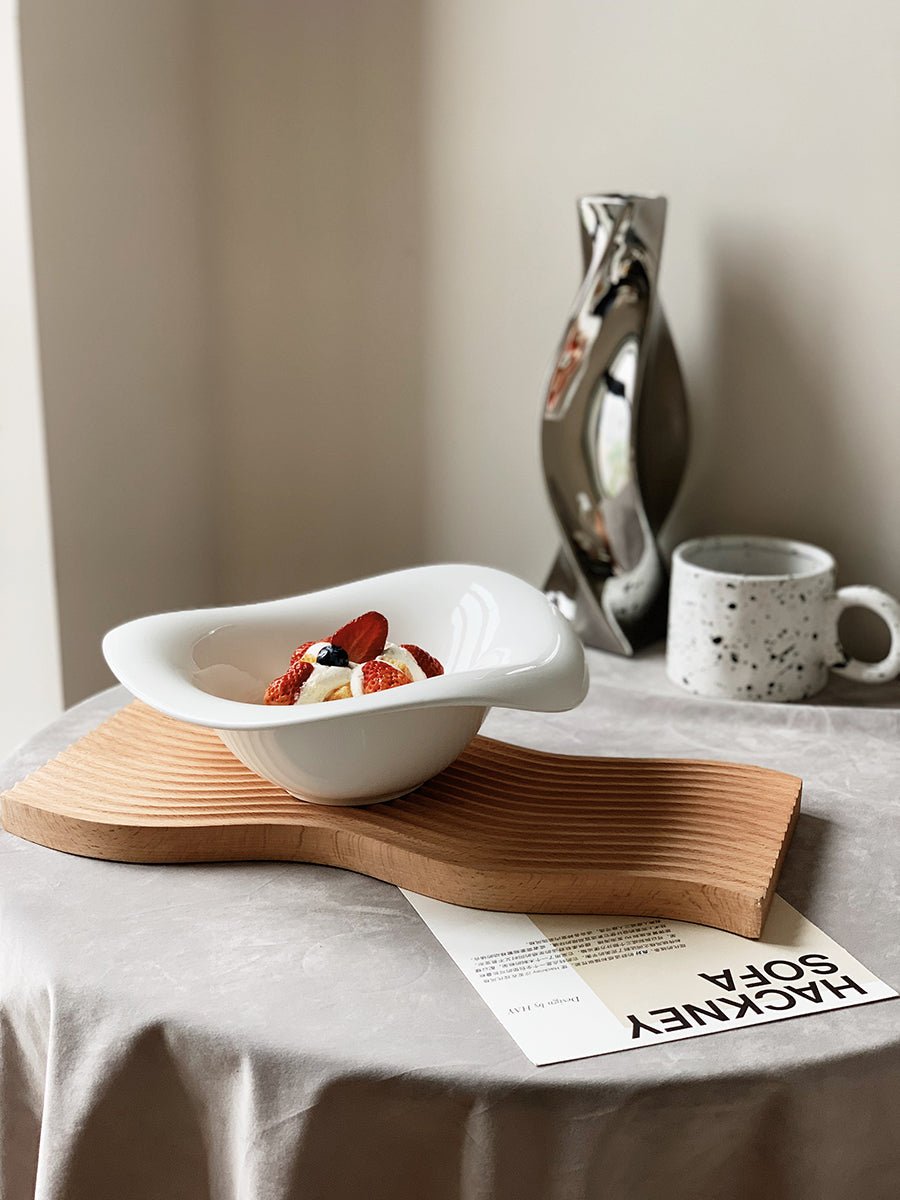 French Roll Edge Bowl - TableGlow