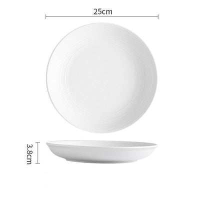 Frosted Plate - TableGlow