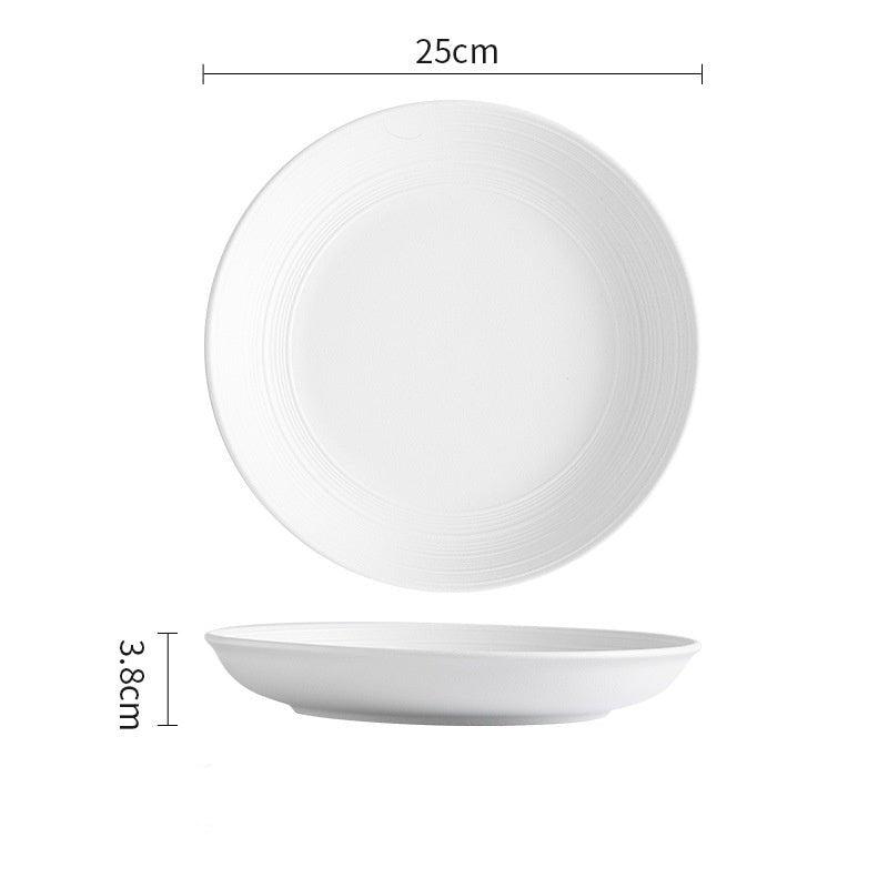 Frosted Plate - TableGlow