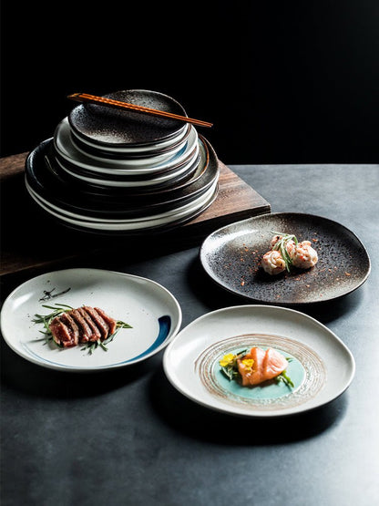 Irregular Ceramic Plates - TableGlow