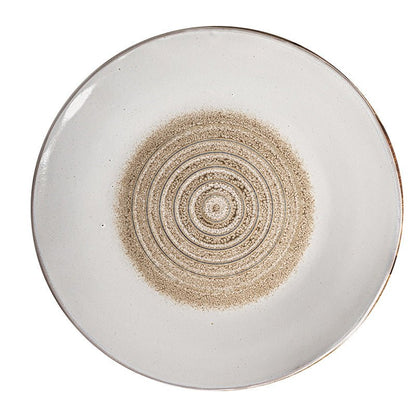 Retro Style Flat Plate - TableGlow