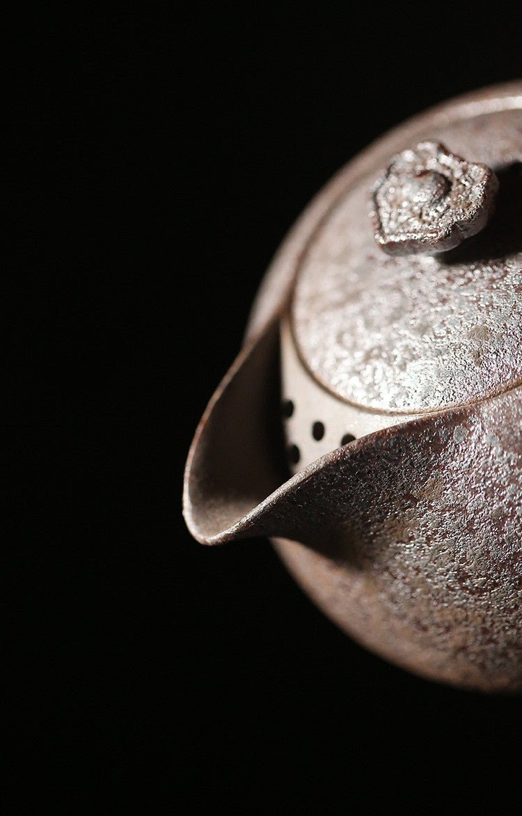 Rusty glaze teapot - TableGlow