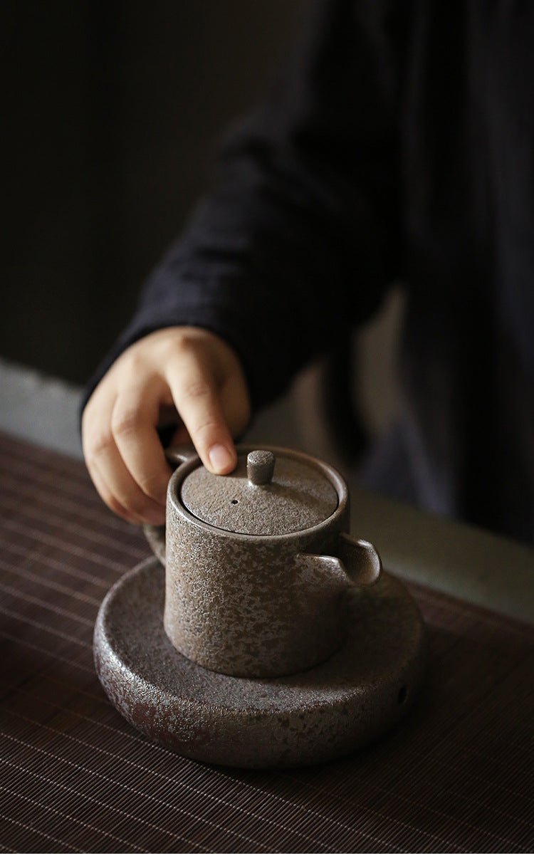 Rusty glaze teapot - TableGlow