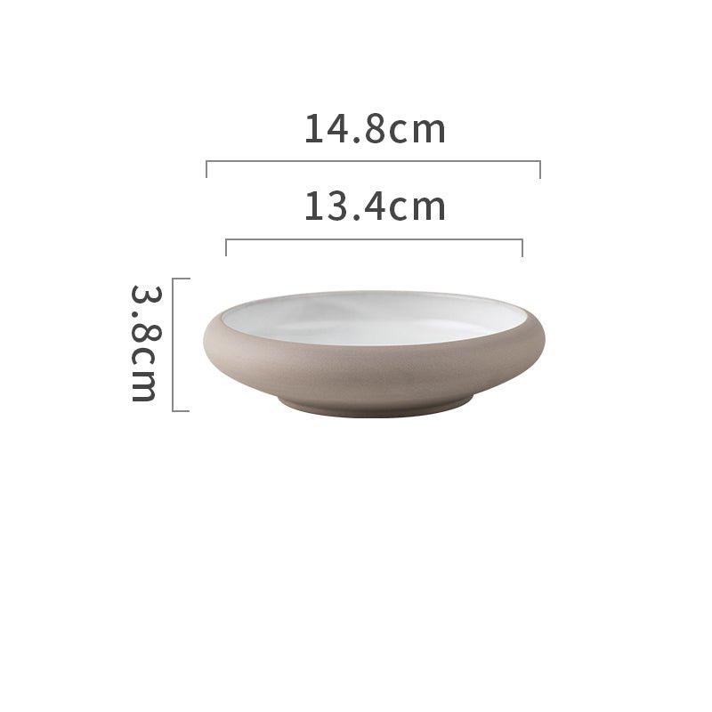 Thick Edge Ceramic Plate - TableGlow