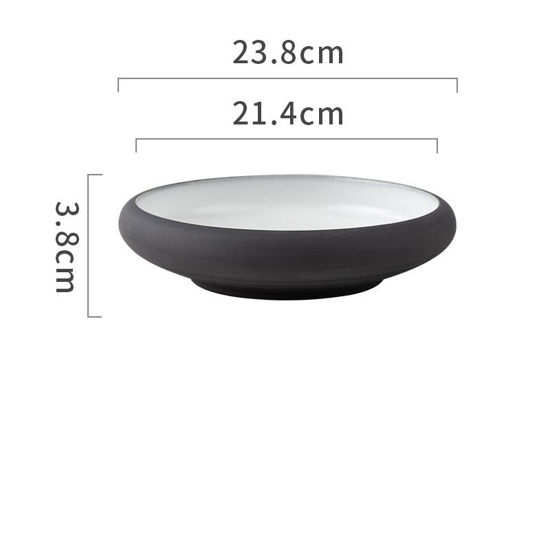 Thick Edge Ceramic Plate - TableGlow