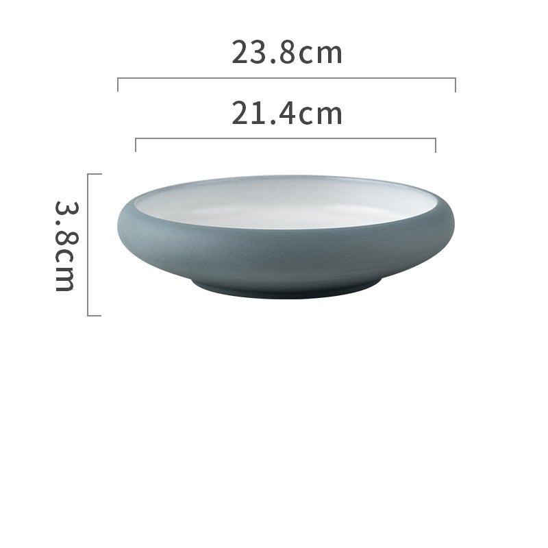 Thick Edge Ceramic Plate - TableGlow