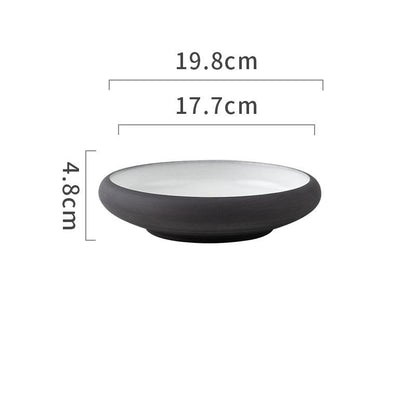 Thick Edge Ceramic Plate - TableGlow