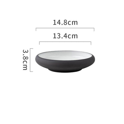 Thick Edge Ceramic Plate - TableGlow