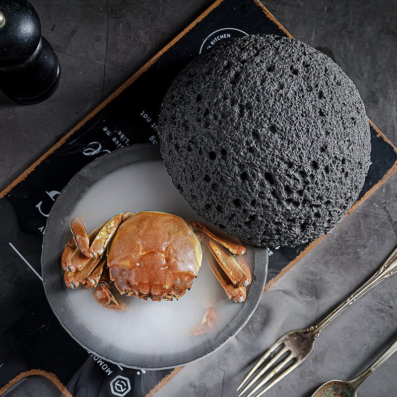 Volcanic Rock Plate - TableGlow