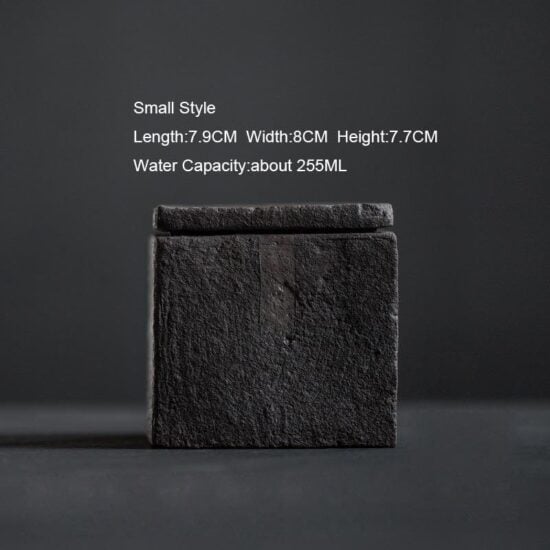 Charcoal - Square Plate