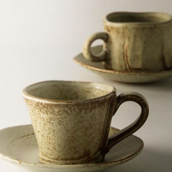 Rustic Hearth - Coffee Cup & Saucer