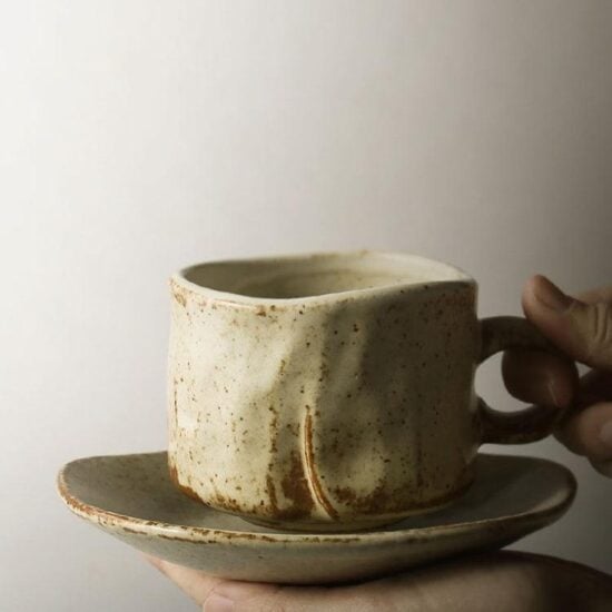 Rustic Hearth - Coffee Cup & Saucer