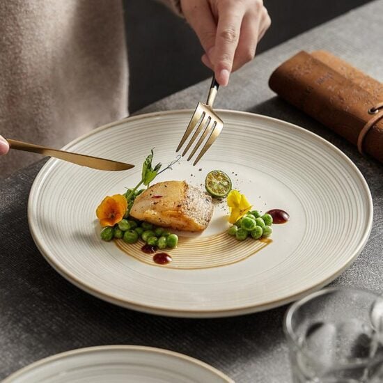 Golden Harmony - Plate