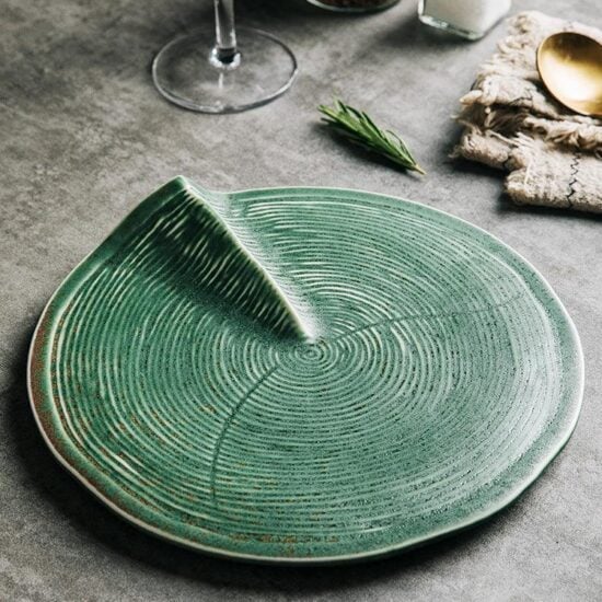 Verdant Swirl - Plate