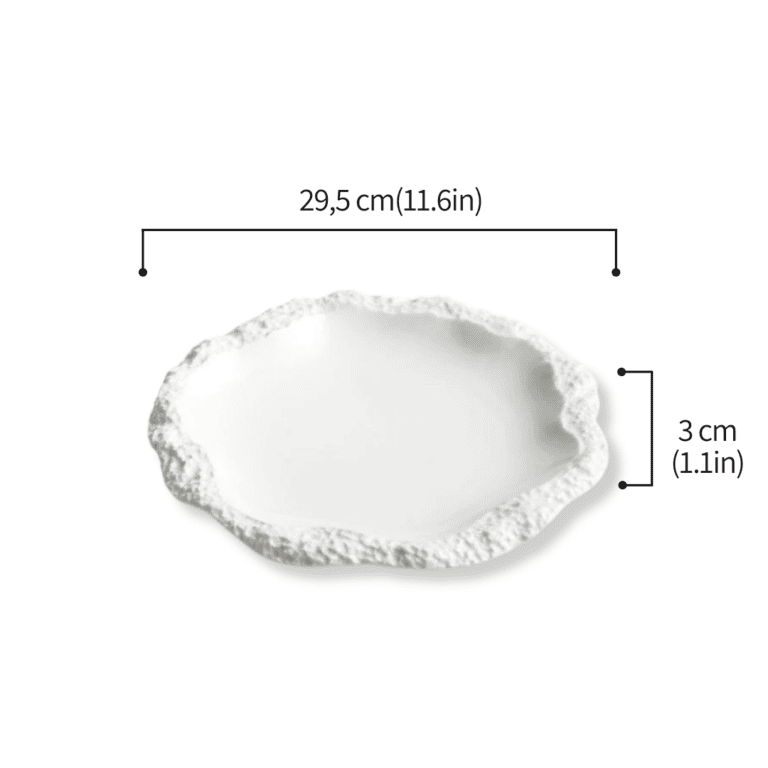 Baroque White - Plate
