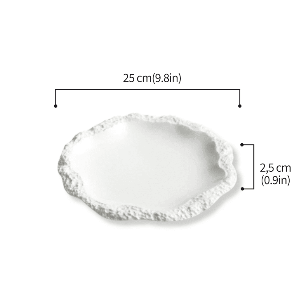 Baroque White - Plate