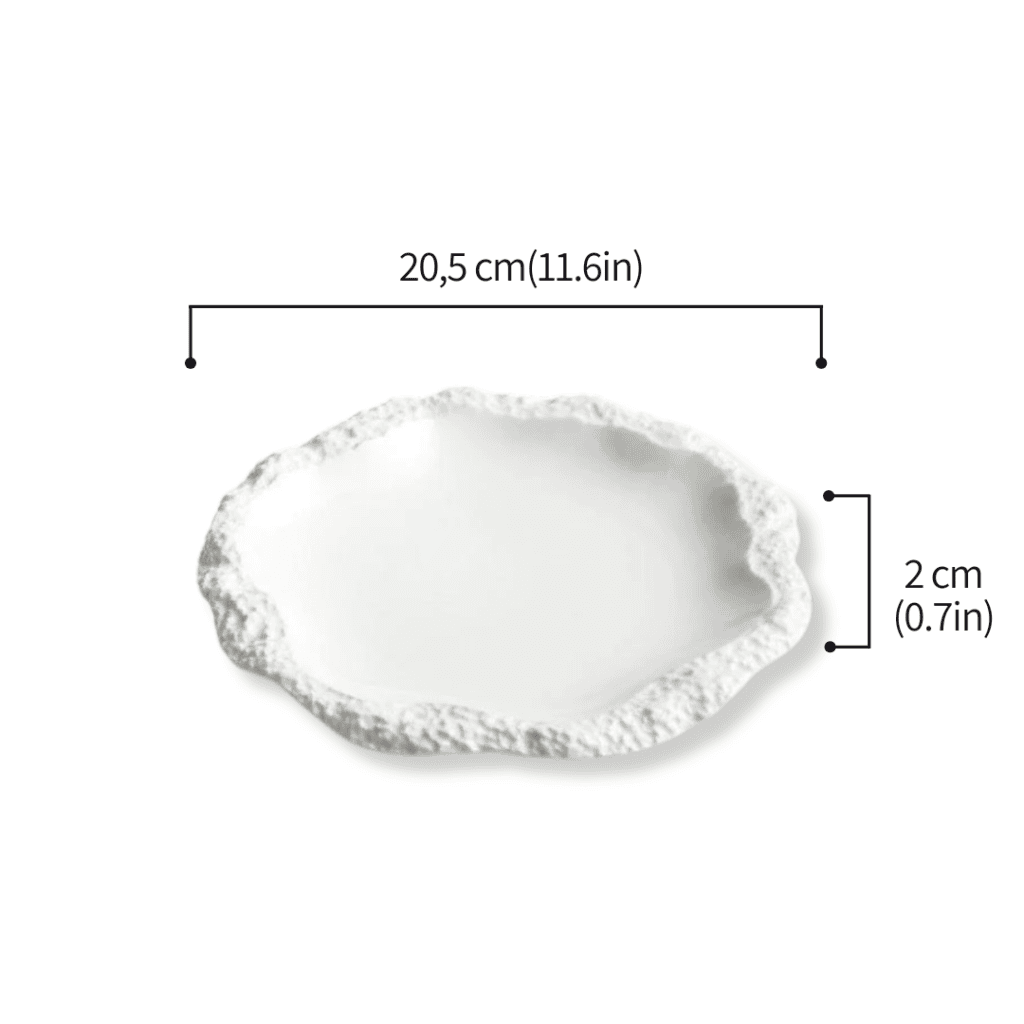 Baroque White - Plate