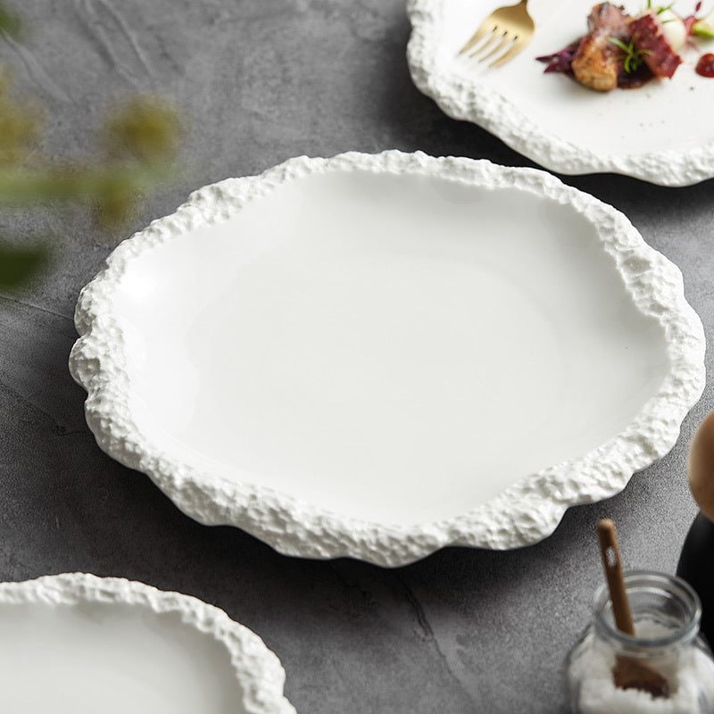 Blanc baroque - Assiette