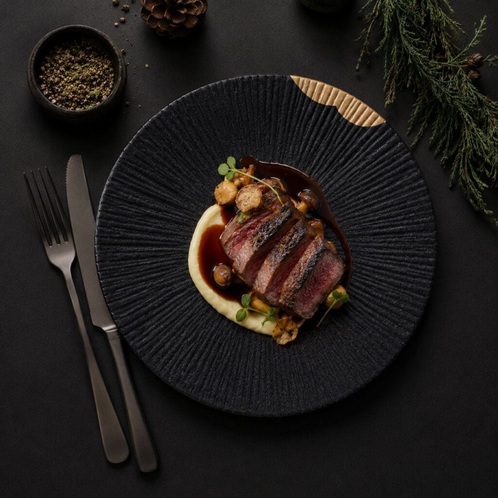 Black & Gold - Plate