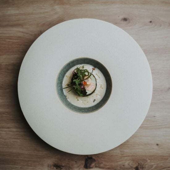 Saturn & Cloche - Plate set