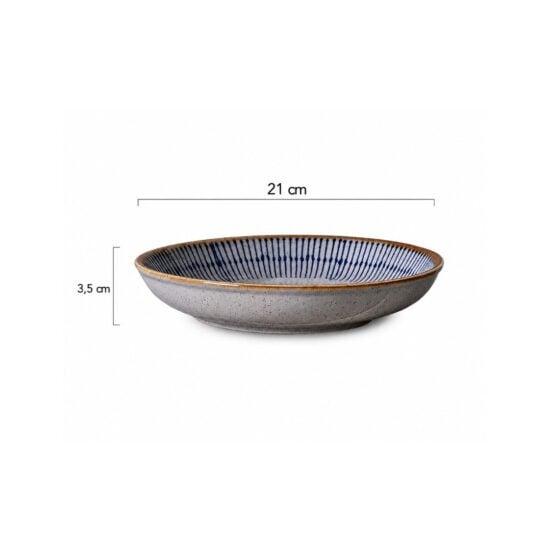 Blue Rain - Plate