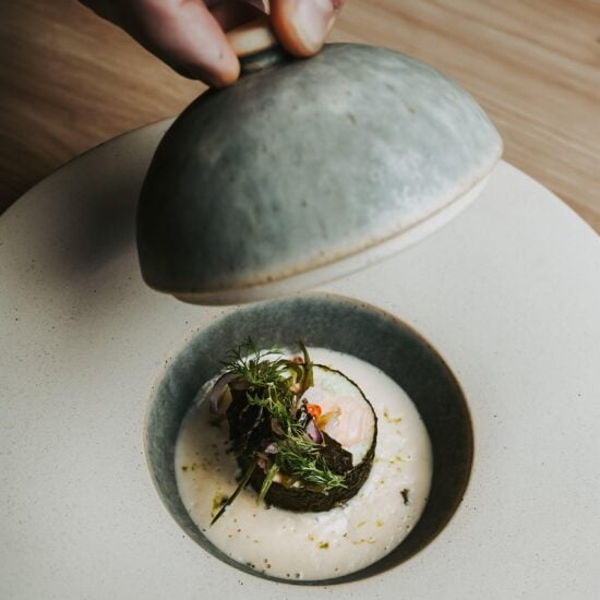 Saturn & Cloche - Plate set