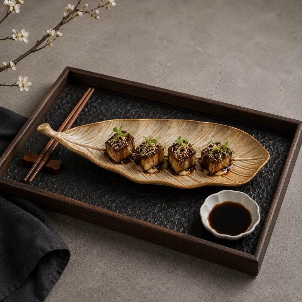 Golden Leaf - Plate