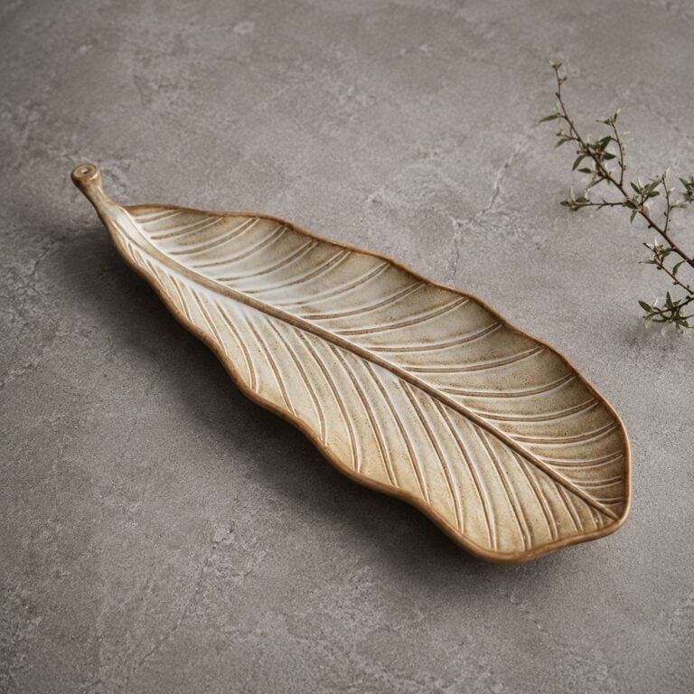 Golden Leaf - Plate